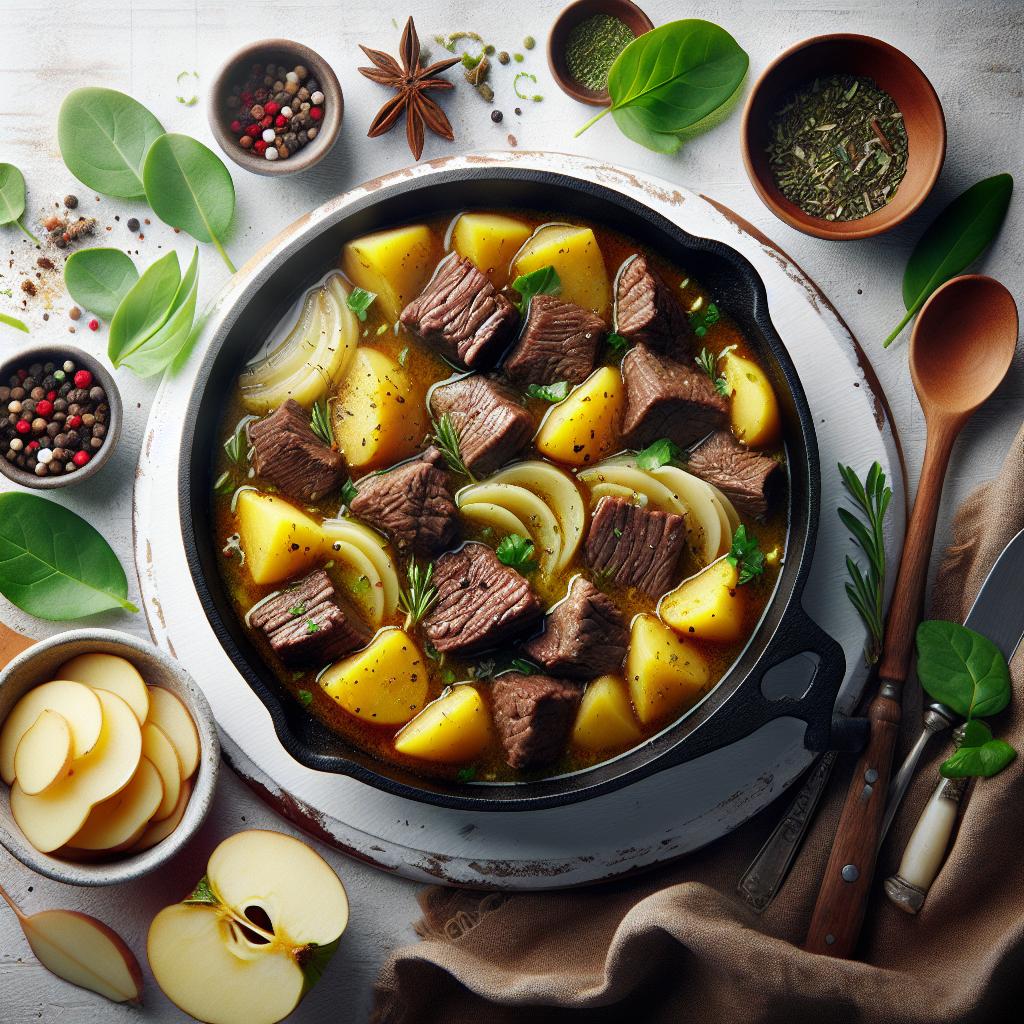 Hearty Skillet Beef and Potato Soup: Simple Comfort Dish