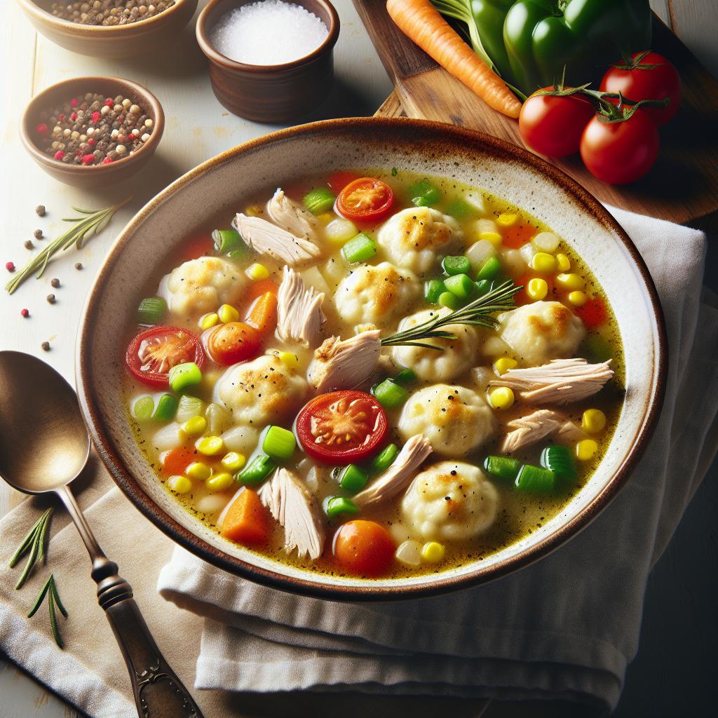 Cozy Up with Easy Southern Chicken and Dumpling Soup