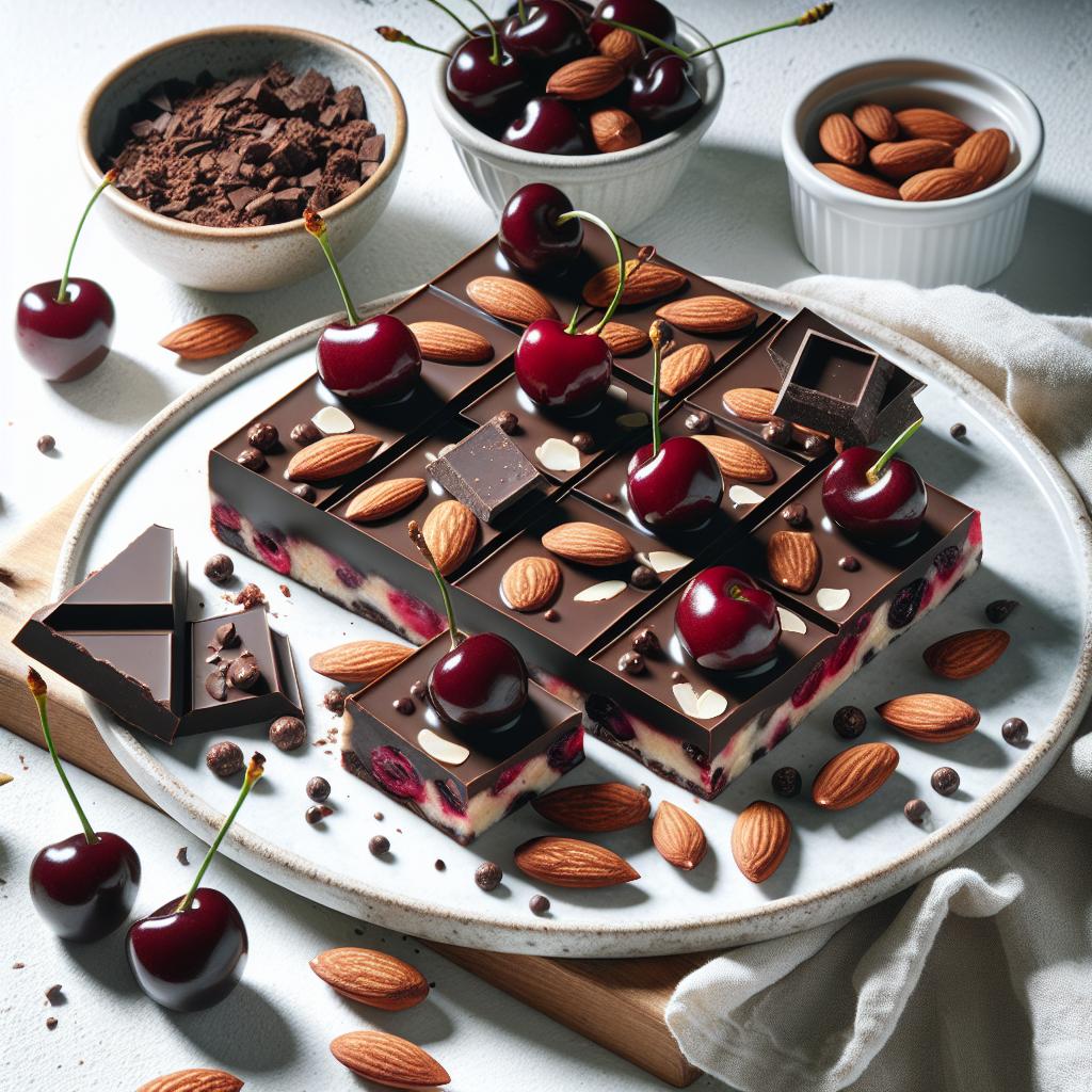 Irresistibly Healthy Chocolate Cherry Almond Bars Recipe