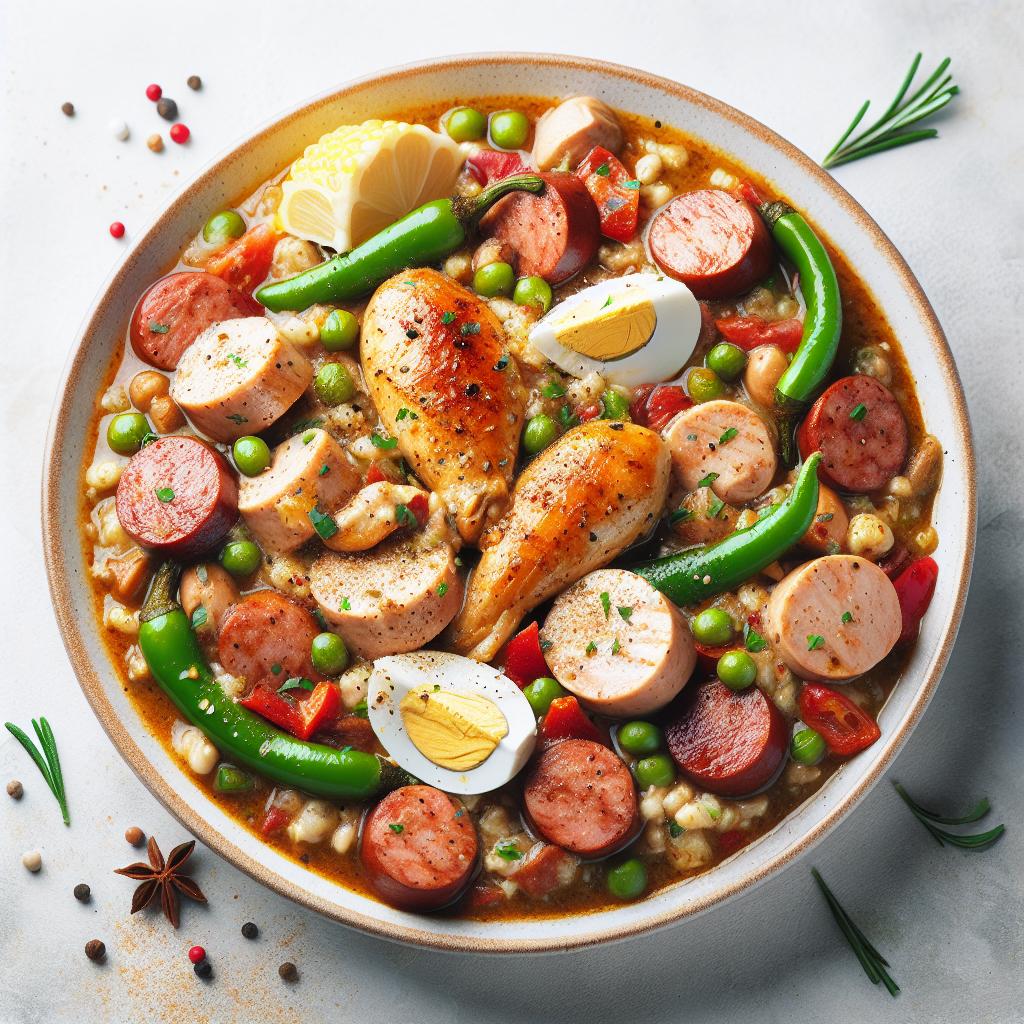 Savor the Flavor: Savory Chicken & Sausage Gumbo Recipe
