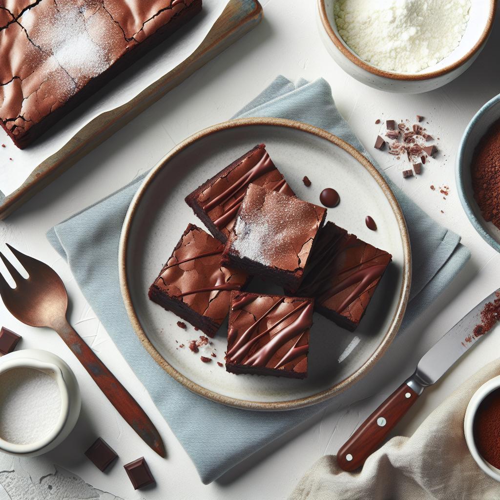 Decadent Delights: Crafting Classic Chocolate Fudge Brownies