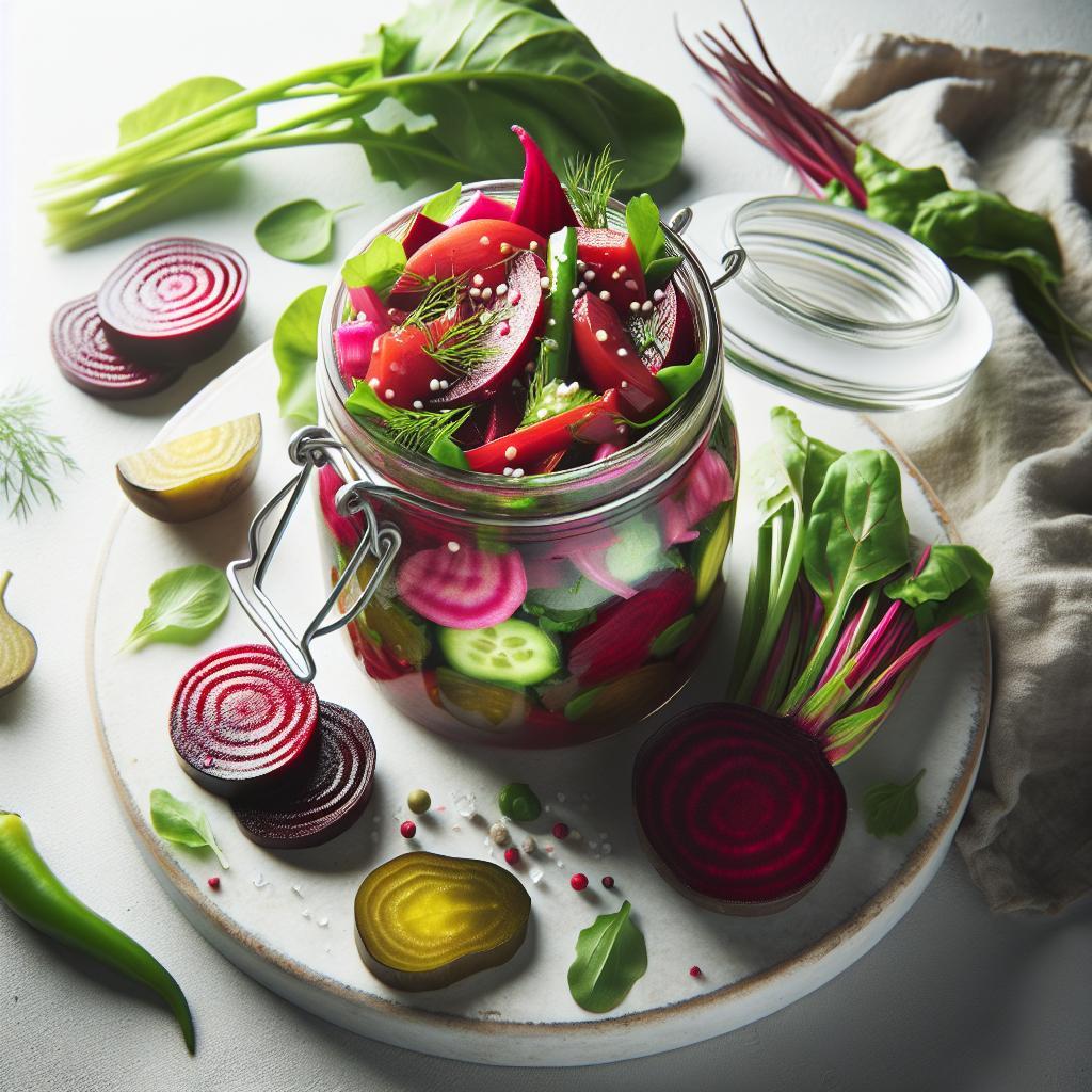 Gourmet Pickled Beet Salad Jars: A Flavorful Pickle Fix