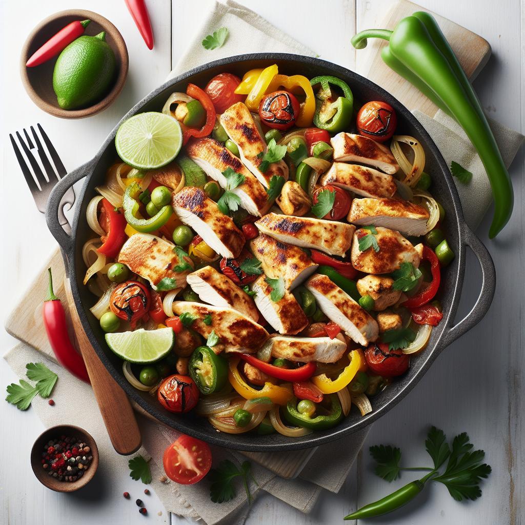 One-Pot Fajita Chicken: Flavorful, Easy, and Quick Meal