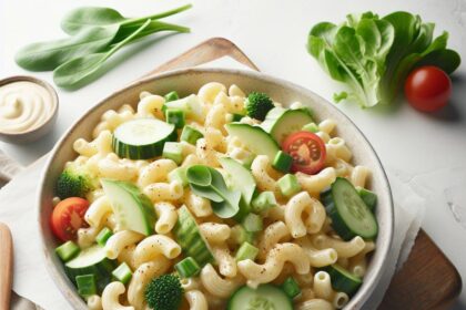 Homestyle Creamy Macaroni Salad: Classic Comfort in a Bowl
