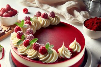 Decadent Red Velvet Cheesecake: A Rich, Creamy Delight