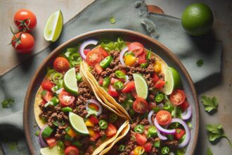 Savory Ground Beef Tostadas: A Flavorful Mexican Classic