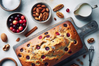 Classic Cranberry Nut Bread: A Timeless Homemade Treat