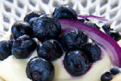 Decadent Blueberry Cream Tart: A Slice of Elegance