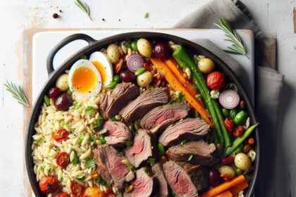 Savor Greek Lamb with Orzo: Flavorful One-Pot Delight