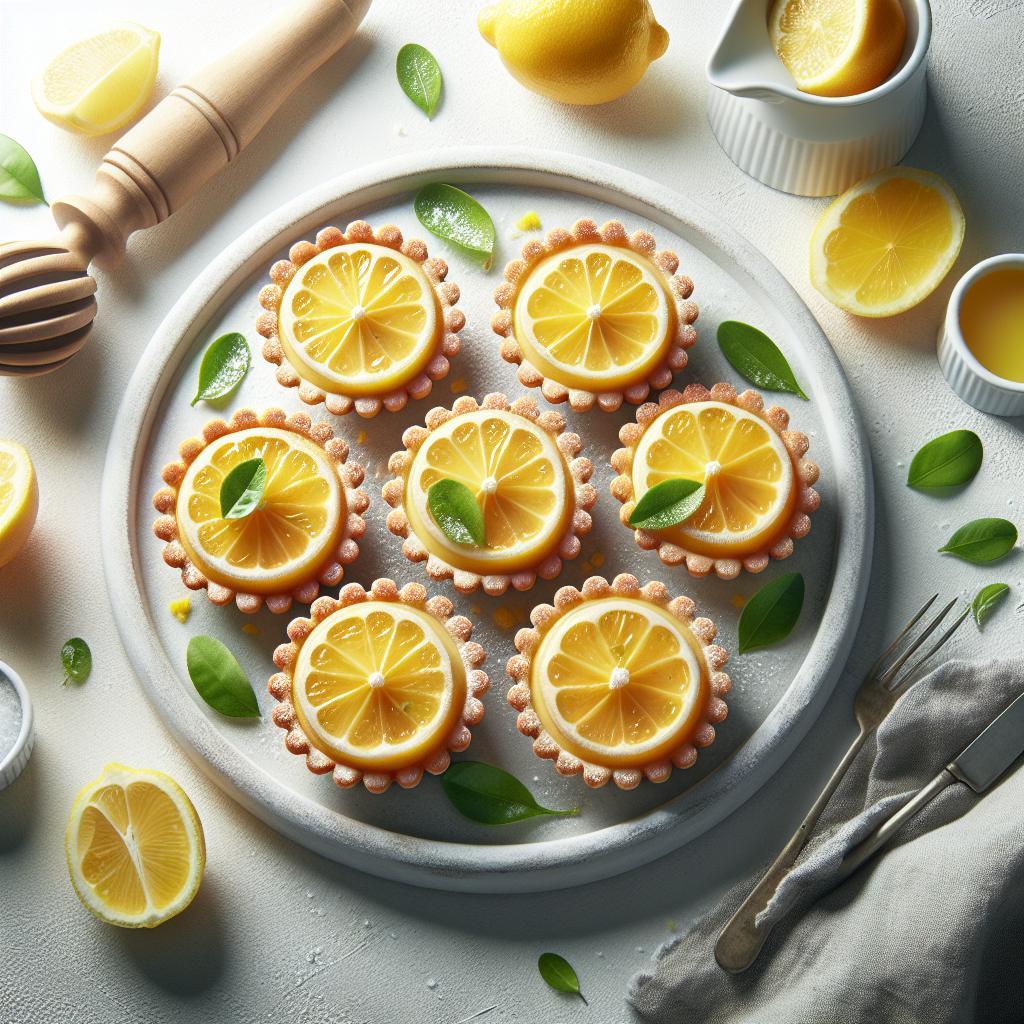 Zesty Delights: Mastering Simple Lemon Tartlets with Ease