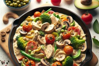 Skillet Creamy Chicken Alfredo: Delicious Vegan Swap Tips