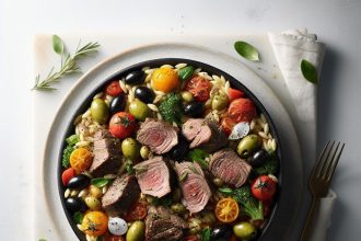 Savor Greek Lamb with Orzo: One-Pot Mediterranean Magic