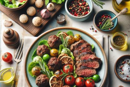 Timeless Savory Bites: Vintage Meatball & Steak Recipes