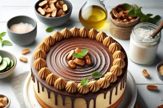 Decadent Delight: Crafting a Simple Peanut Butter Cup Cake