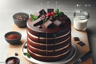 Decadent Triple Chocolate Cake Recipe: A Cocoa Lover’s Dream
