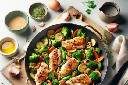 One-Pan Wonder: Easy Skillet Chicken and Broccoli Feast