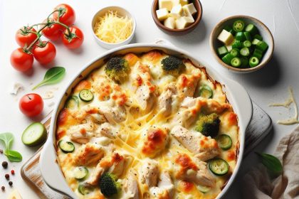 Savory Baked Chicken & Cheese Dip: A Crowd-Pleasing Treat