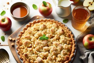 Timeless Delight: Mastering the Art of Apple Crumble Pie