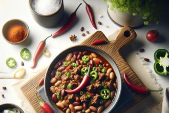 Savor the Comfort: Easy Homestyle Beef and Bean Chili Recipe