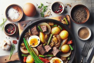 Hearty Skillet Beef and Potato Soup: Simple Comfort Dish