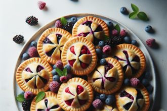 Delight in Elegant Mixed Berry Hand Pies: A Sweet Treat